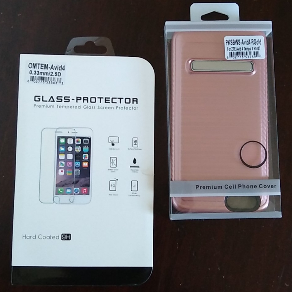 Phone Case & Glass Protector